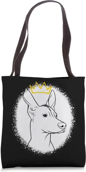 Peruvian Inca Orchid with Crown Tote Bag