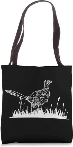 Pheasant Hunter Bird Dakota Hunting Upland Tote Bag