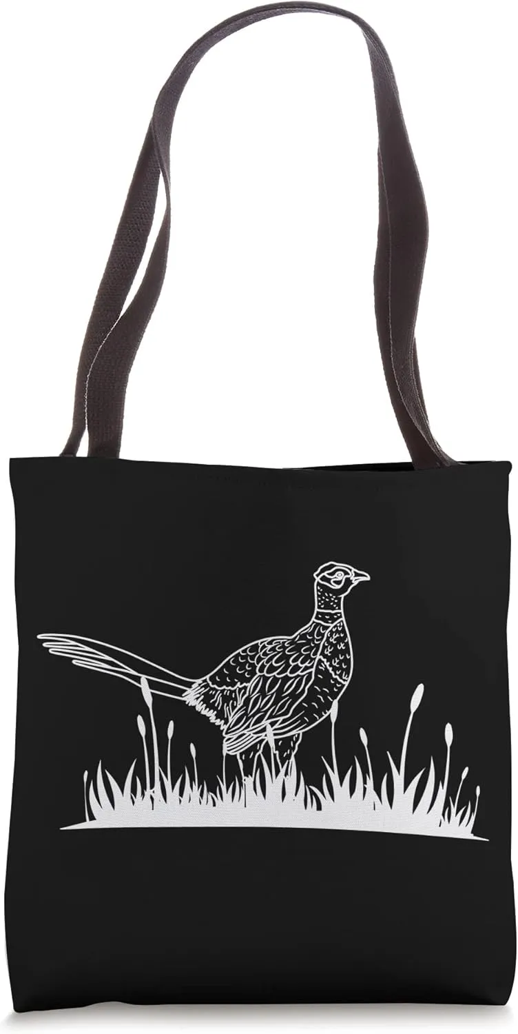 Pheasant Hunter Bird Dakota Hunting Upland Tote Bag