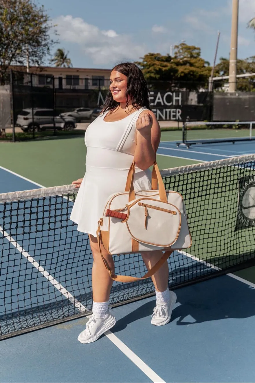 Pickleball Duffle Camel