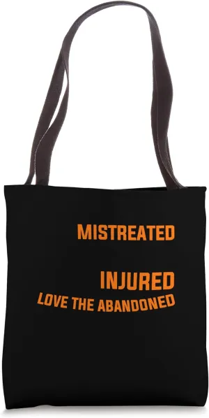 Pitbulls Love the Abandoned Rescue for Dog Breed Owners Tote Bag