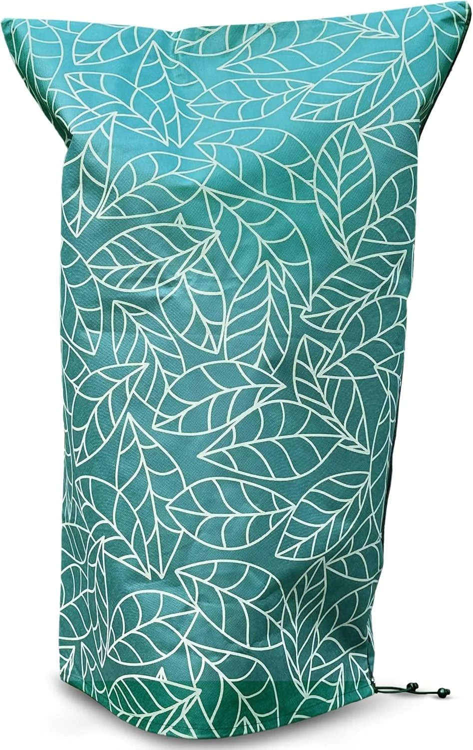 Plant Covers Freeze Protection 47"x71" in 2 Pack | Green Winter Frost Blankets for Outdoor Plants | Reusable Garden Cover Bags with Zipper Drawstring | Cold Weather Shrub Protection Cloth