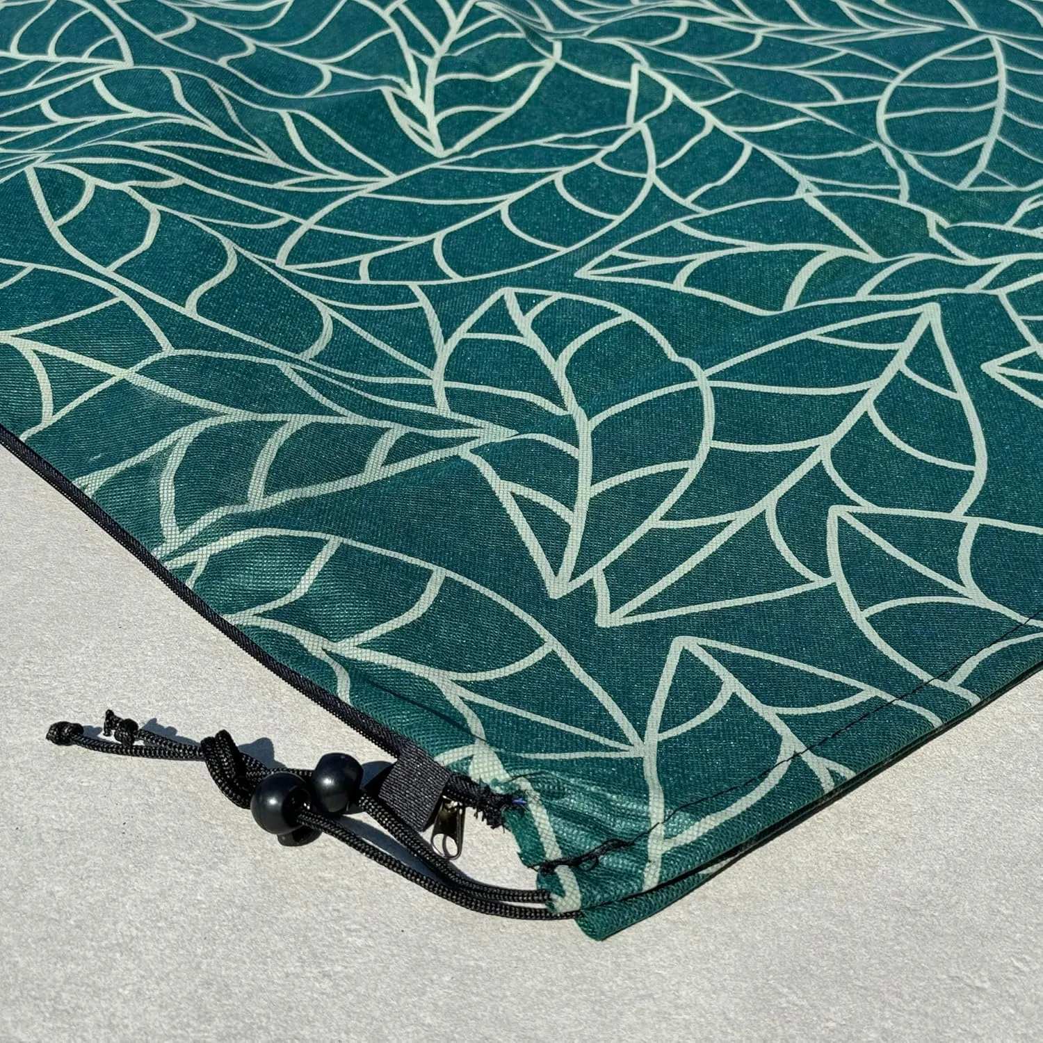 Plant Covers Freeze Protection 47"x71" in 2 Pack | Green Winter Frost Blankets for Outdoor Plants | Reusable Garden Cover Bags with Zipper Drawstring | Cold Weather Shrub Protection Cloth