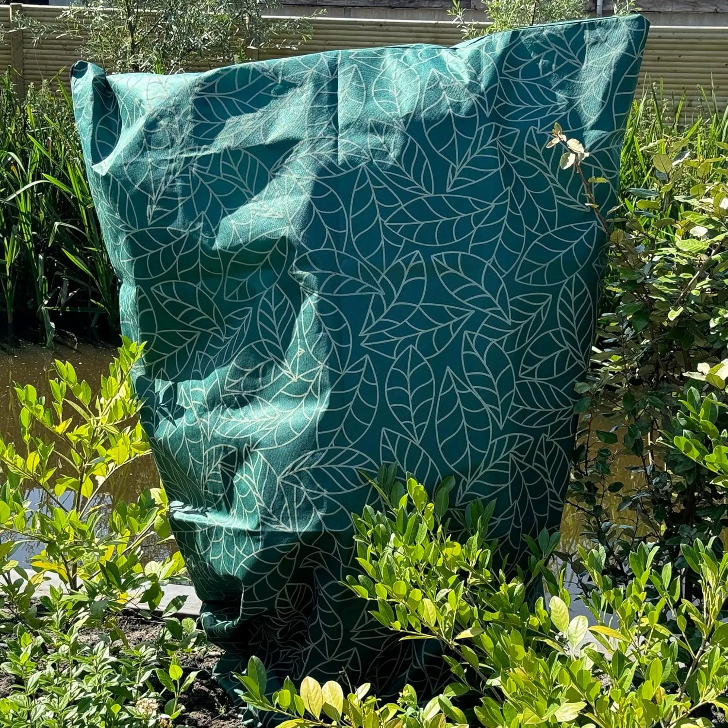 Plant Covers Freeze Protection 47"x71" in 2 Pack | Green Winter Frost Blankets for Outdoor Plants | Reusable Garden Cover Bags with Zipper Drawstring | Cold Weather Shrub Protection Cloth