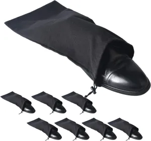 PlasMaller Shoe Storage Bags 100% Cotton with Drawstring for Men and Women for Travel Protecting and Storing Shoes