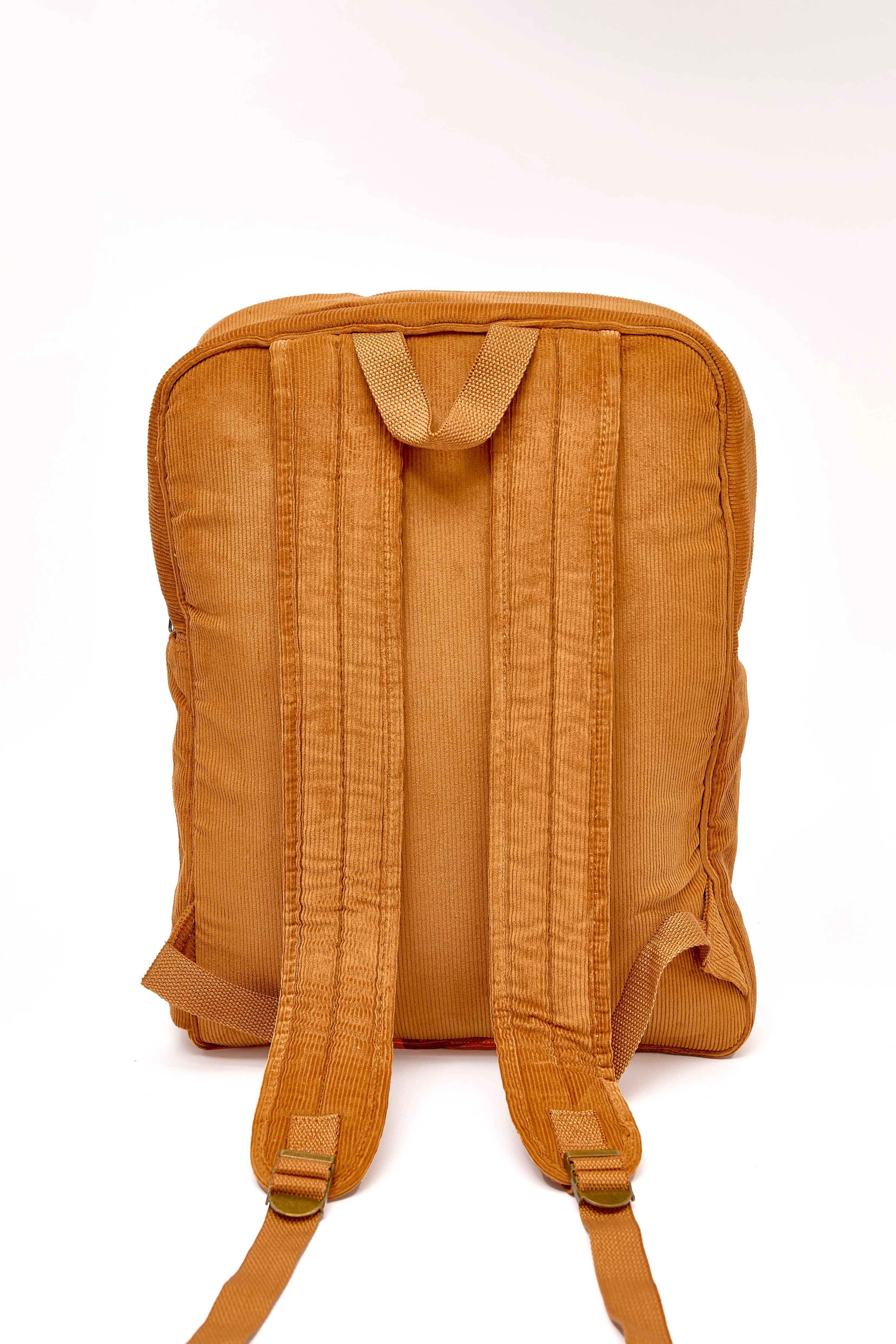 Pocket Backpack - CARAMEL CORDUROY