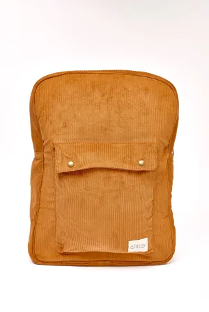 Pocket Backpack - CARAMEL CORDUROY