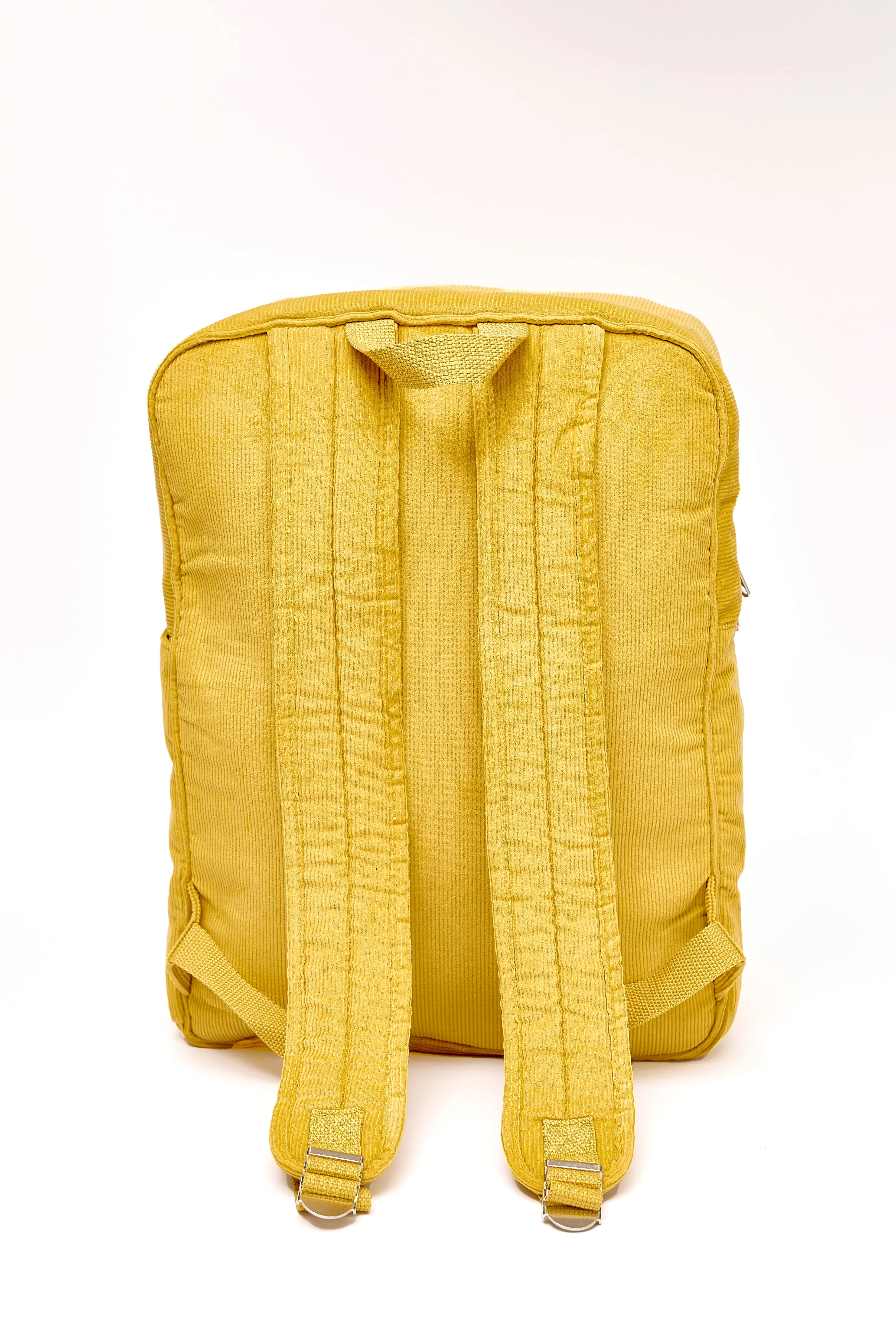 Pocket Backpack - MUSTARD CORDUROY
