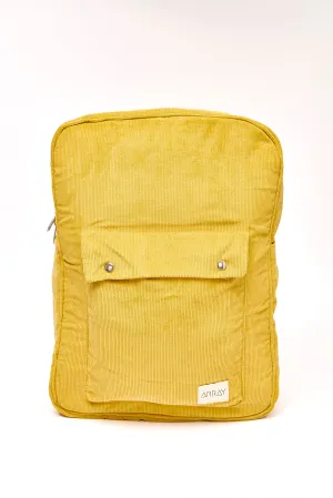 Pocket Backpack - MUSTARD CORDUROY
