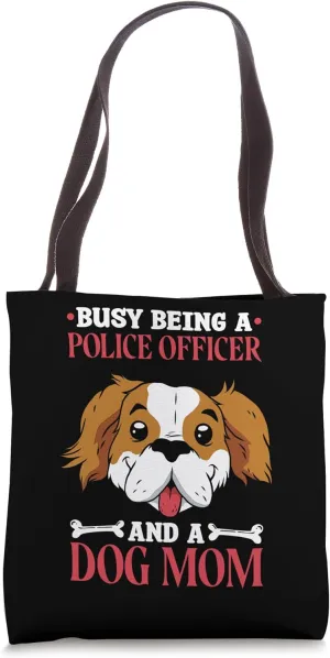Police Officer Dog Lover for Law Enforcer Tote Bag