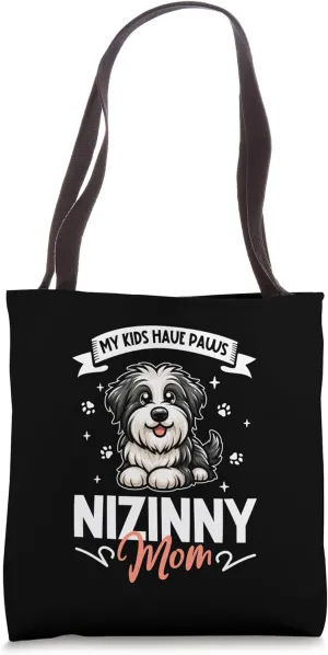 Polish Lowland Sheepdog Mom Tote Bag