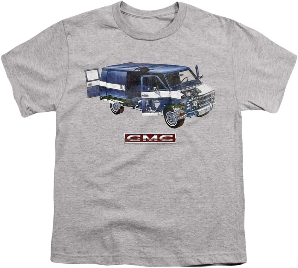 Popfunk American Car Logos Kids T-Shirt for Youth Toddler Boys and Girls Collection