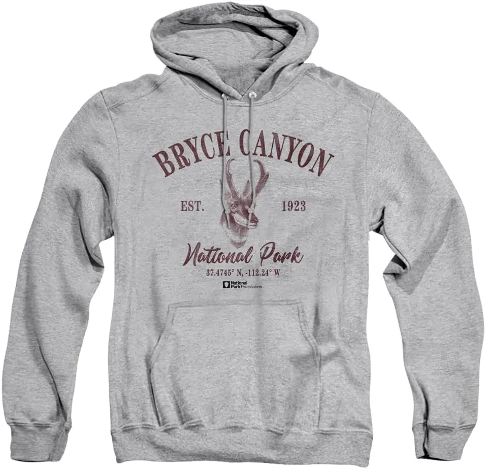 Popfunk Bryce Canyon National Park Pronghorn Icon Adult Pull-Over Hoodie