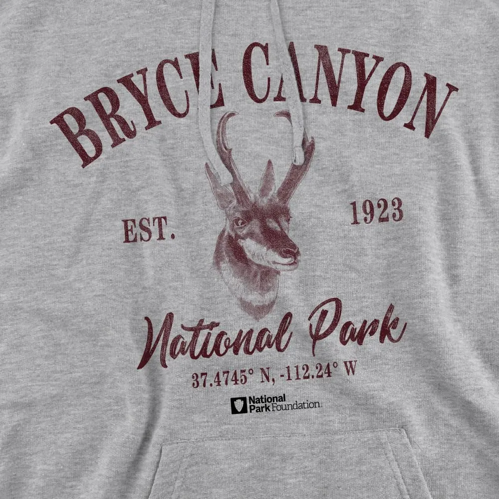 Popfunk Bryce Canyon National Park Pronghorn Icon Adult Pull-Over Hoodie