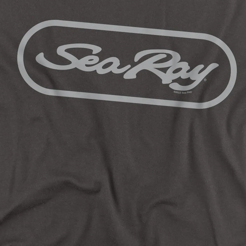 Popfunk Sea Ray Oval Hold Unisex Adult T-Shirt Charcoal