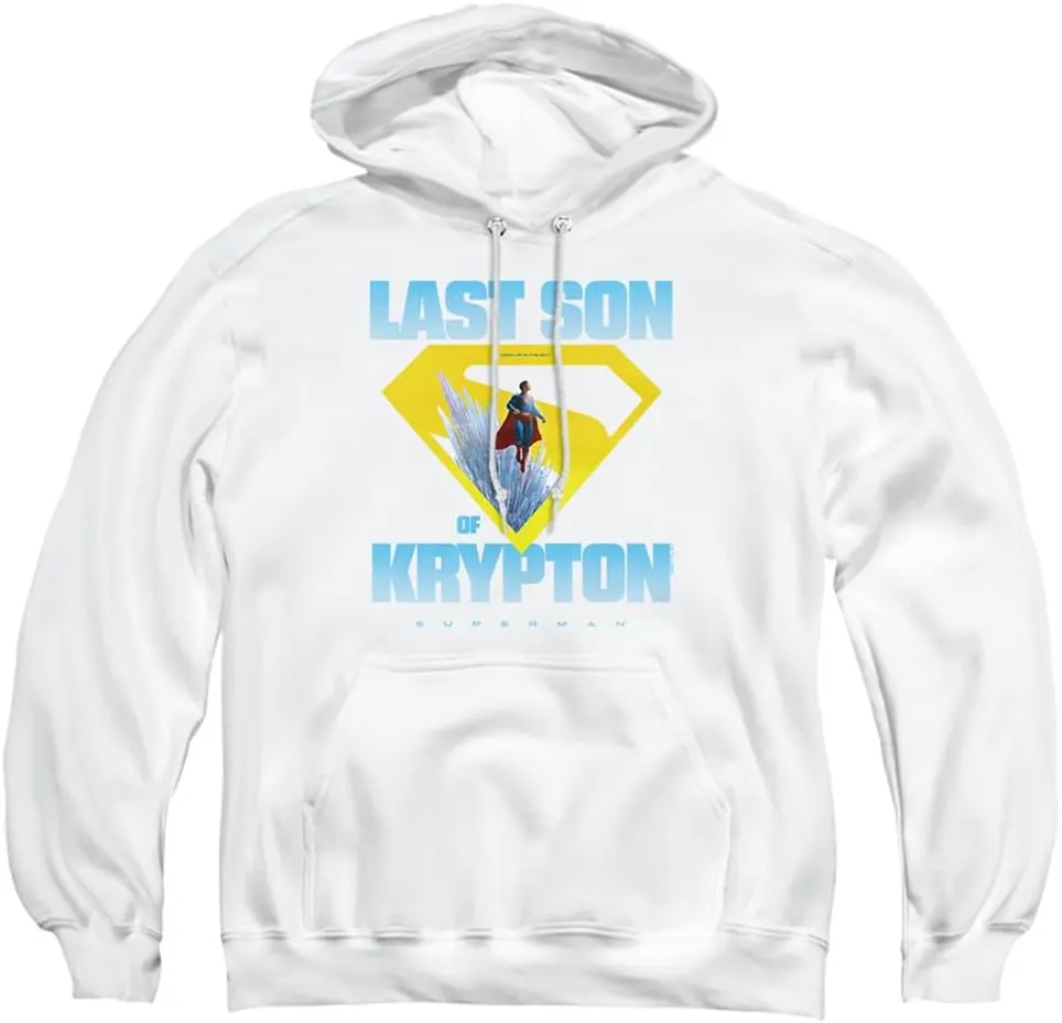 Popfunk Superman 2025 Last Son of Krypton Adult Pull-Over Hoodie