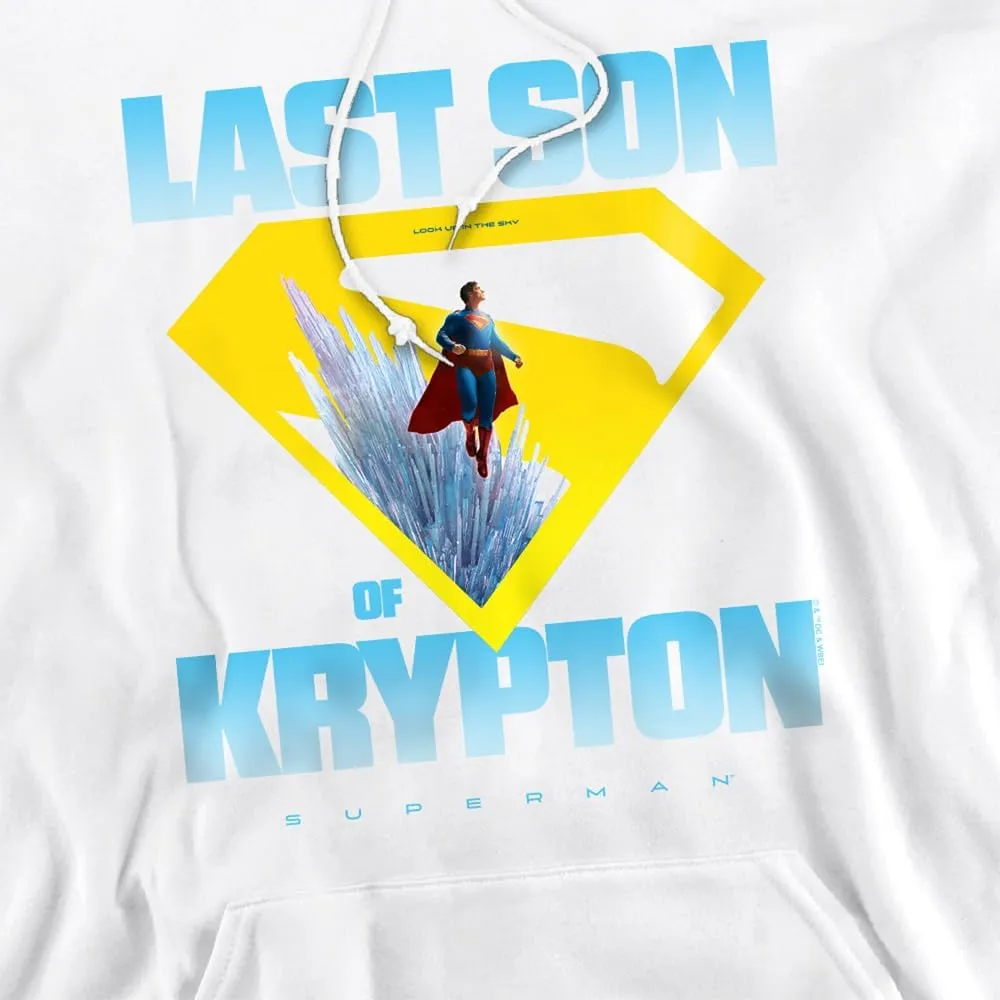 Popfunk Superman 2025 Last Son of Krypton Adult Pull-Over Hoodie