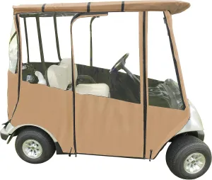 Premium Golf Cart Cover - Portable & Drivable 4-Sided Yamaha Drive and Drive 2 Golf Cart Cover