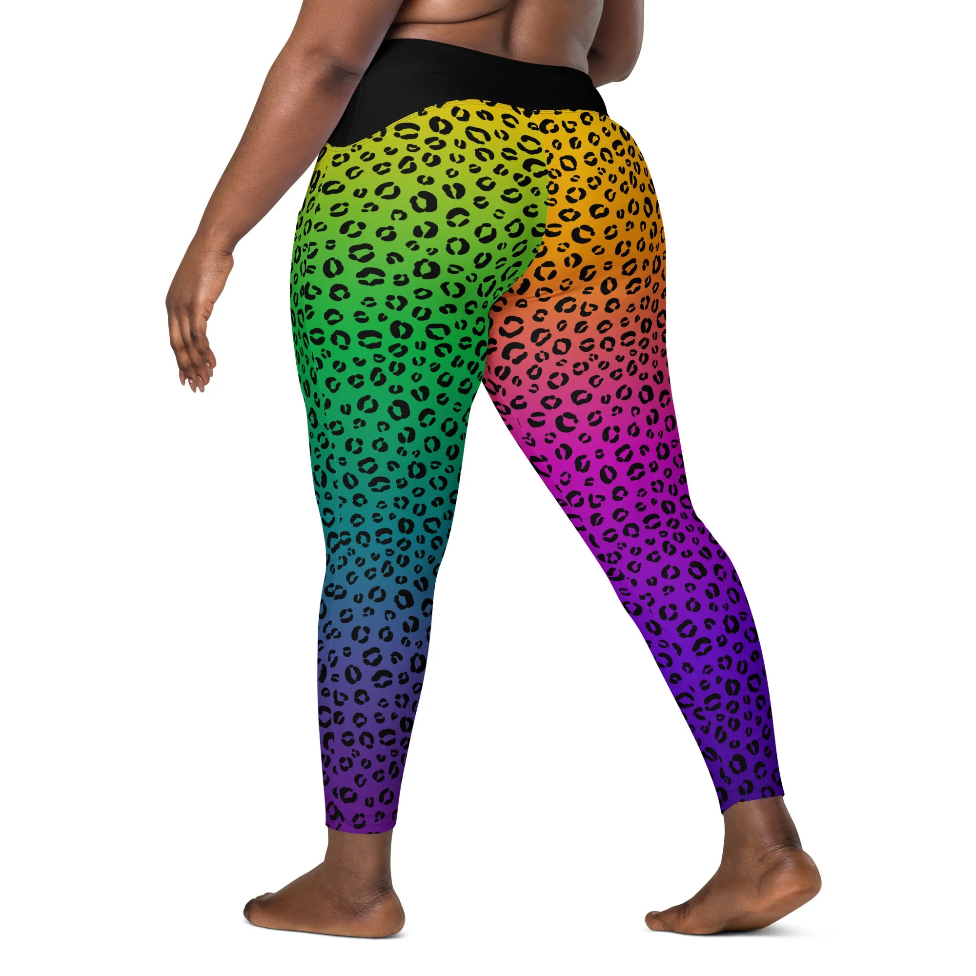Prism Prowl Ombre Leggings with Pockets