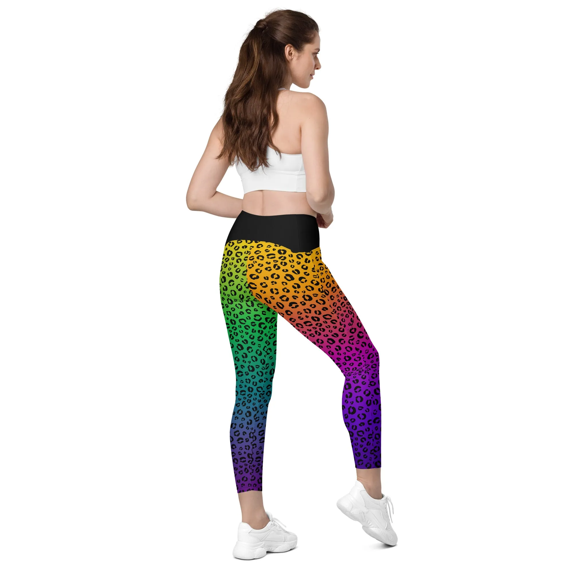 Prism Prowl Ombre Leggings with Pockets