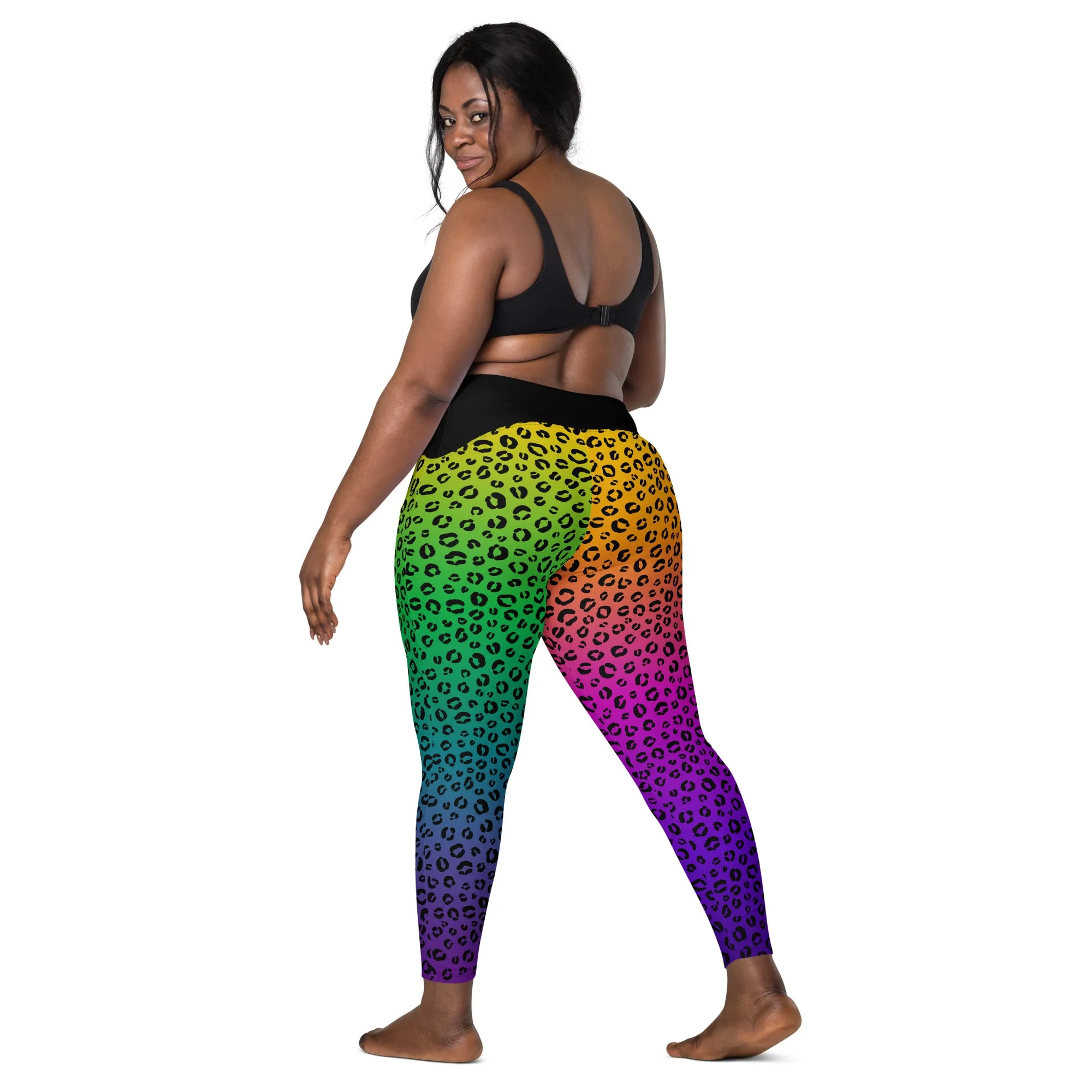 Prism Prowl Ombre Leggings with Pockets