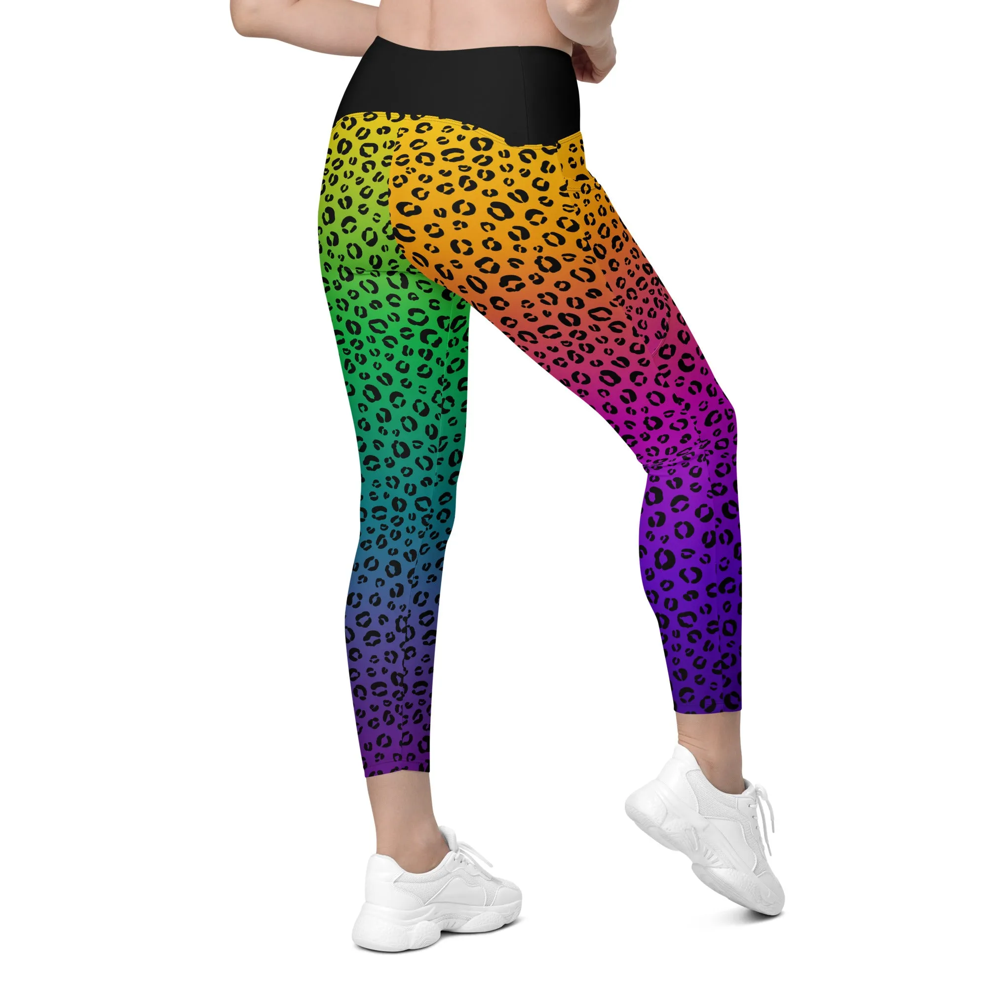 Prism Prowl Ombre Leggings with Pockets