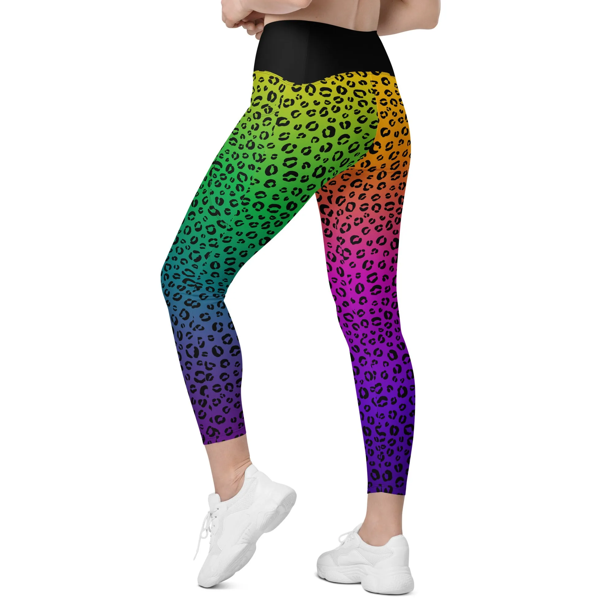 Prism Prowl Ombre Leggings with Pockets