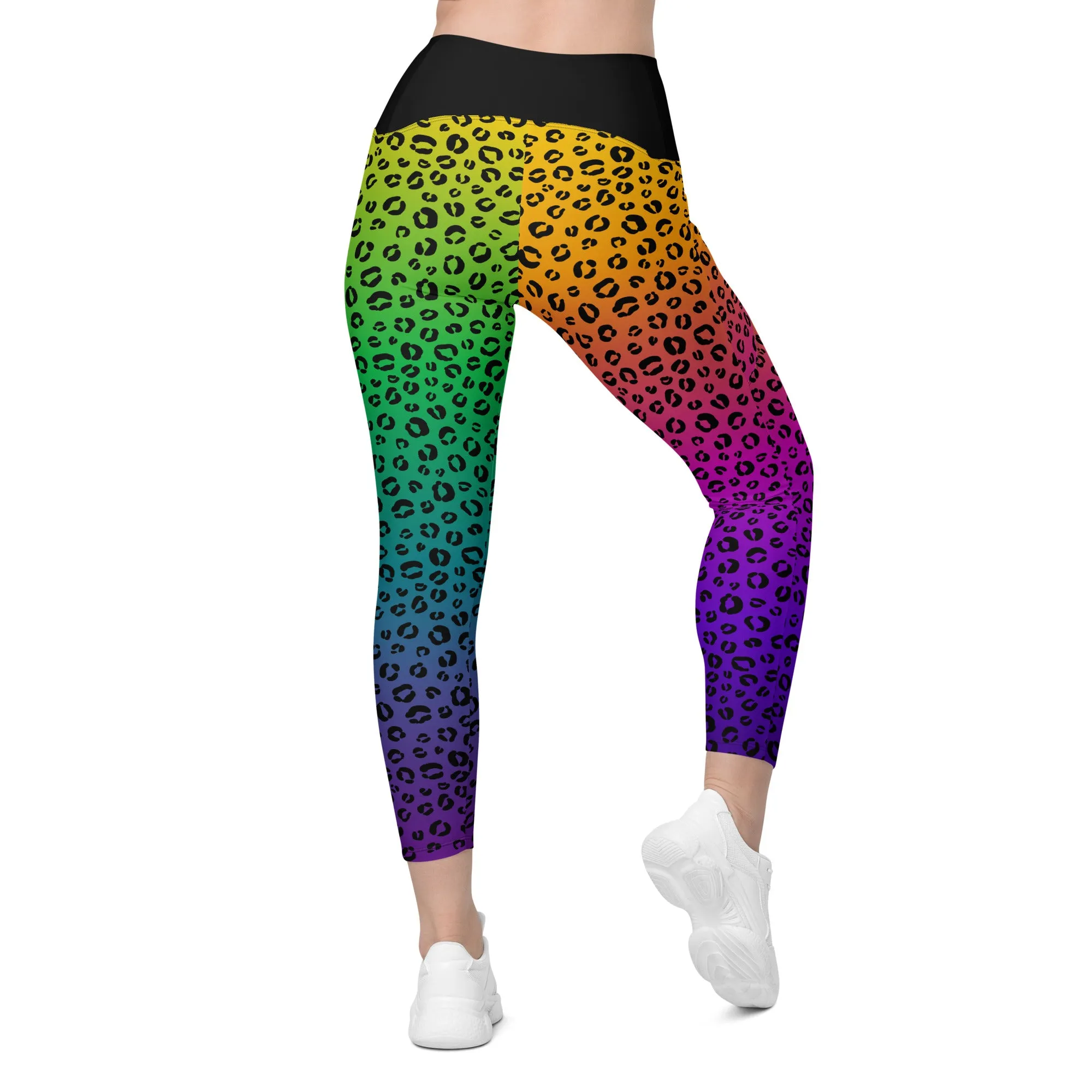 Prism Prowl Ombre Leggings with Pockets