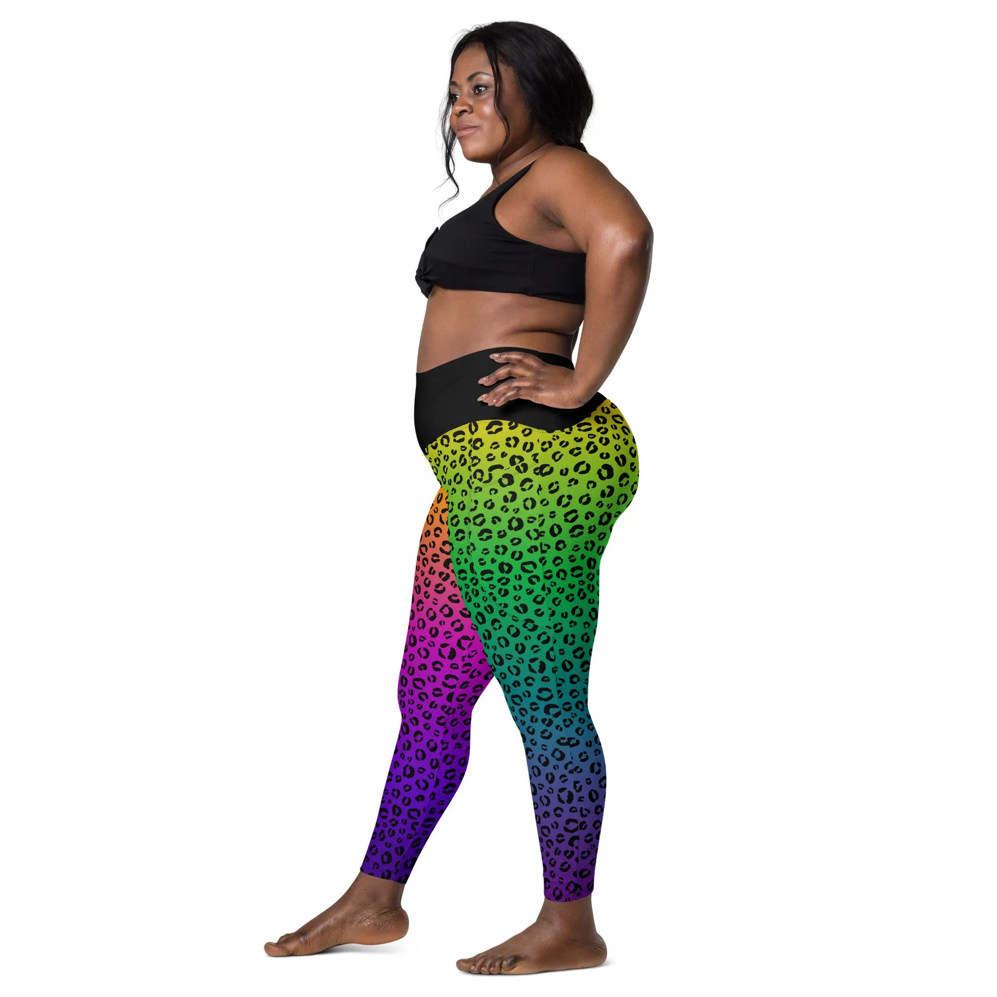 Prism Prowl Ombre Leggings with Pockets