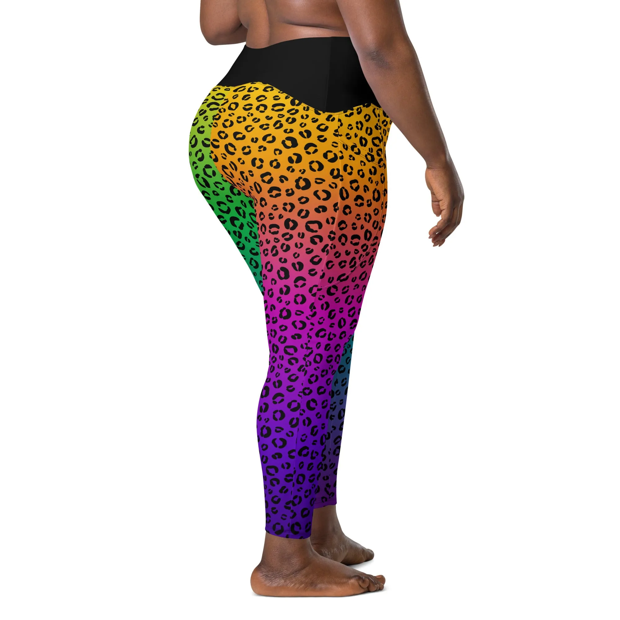 Prism Prowl Ombre Leggings with Pockets