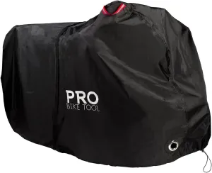 PRO BIKE TOOL Bicycle Cover for Outdoor Storage - for 1 2 or 3 Bikes - 2 Style Options - Stationary Use for Yard or Garden - Travel Use for Car Racks - Strong Ripstop Material, Waterproof & Anti-UV