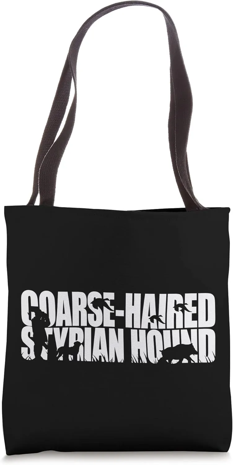 Proud Coarse Haired Styrian Hound hunting hound dog Tote Bag