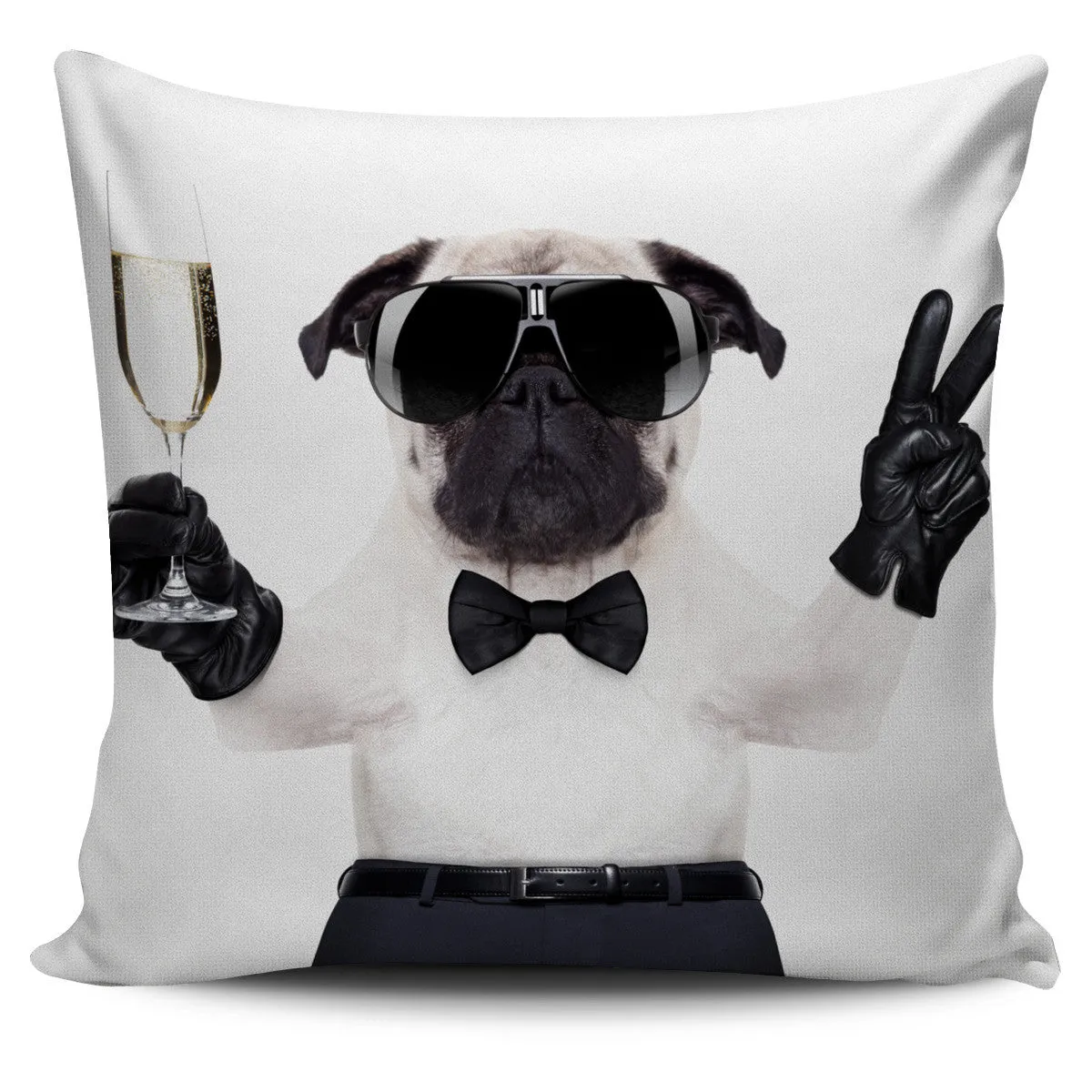 Pug Pillow Covers