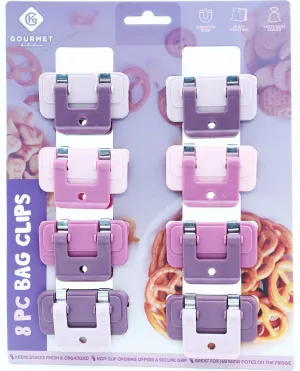Purple Ombre Bag Clip Set