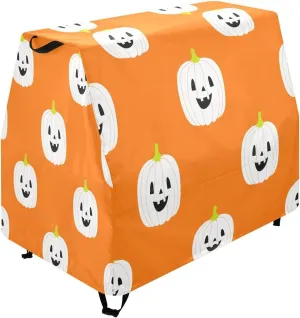 Qilmy Pumpkin Lantern Kids Water Table Cover, Waterproof Patio Table Covers for Outdoor Toddler Splash Tables, UV Resistant & Dustproof Play Table Protector, Cover Only