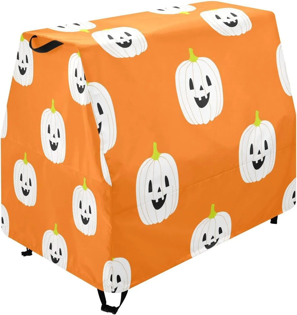 Qilmy Pumpkin Lantern Kids Water Table Cover, Waterproof Patio Table Covers for Outdoor Toddler Splash Tables, UV Resistant & Dustproof Play Table Protector, Cover Only