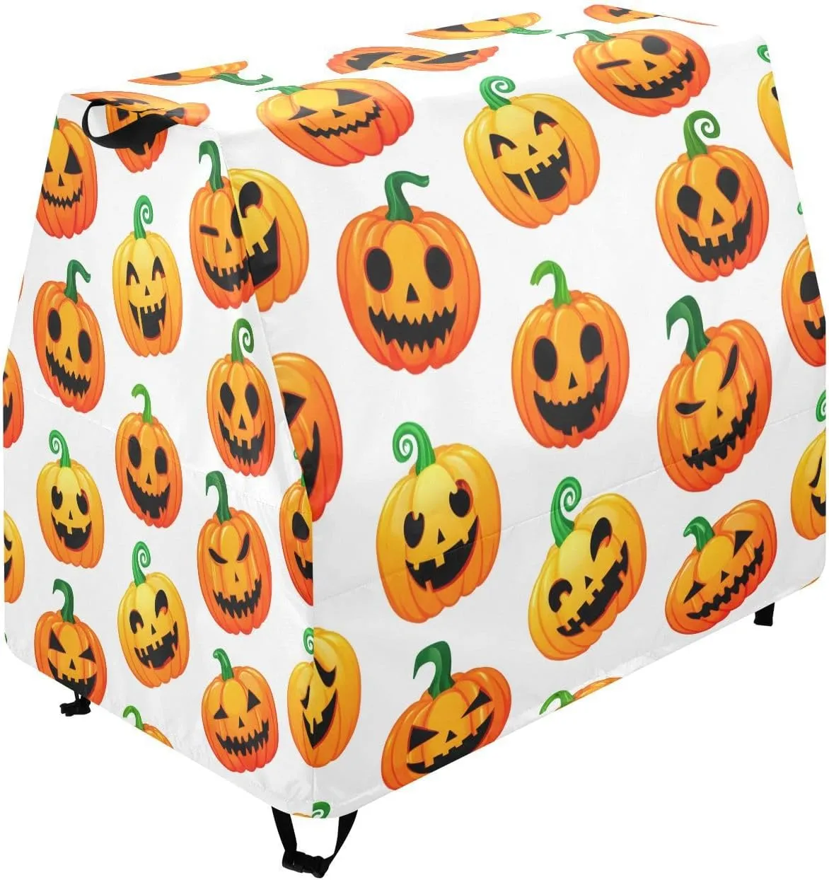 Qilmy Pumpkin Lantern Kids Water Table Cover, Waterproof Patio Table Covers for Outdoor Toddler Splash Tables, UV Resistant & Dustproof Play Table Protector, Cover Only