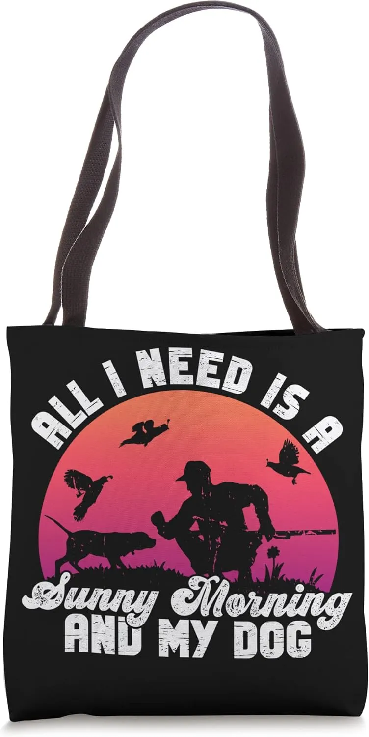 Quail Hunter And Upland Game Hunting Dog Owner Tote Bag