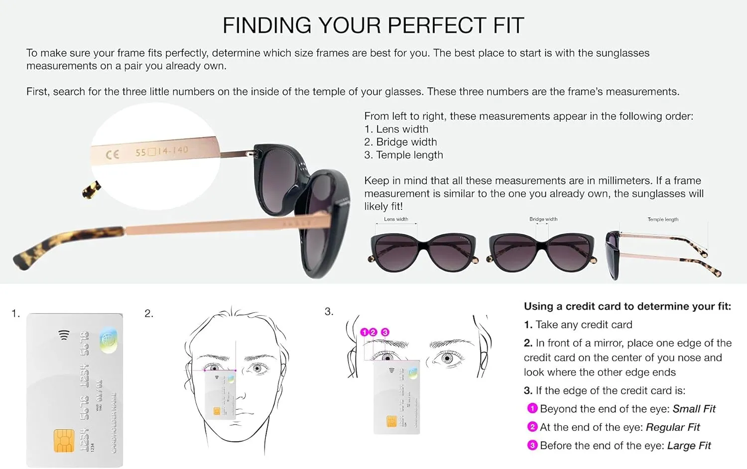 RADLEY London 6517 Womens Square Wrap Sunglasses, 57 mm, UV400 Protection