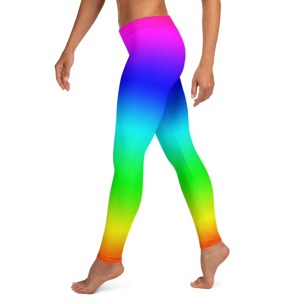 Rainbow Mid-waist Leggings