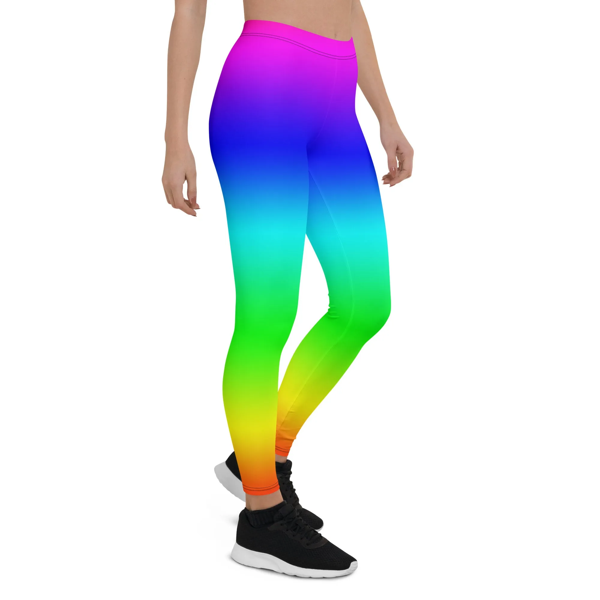 Rainbow Mid-waist Leggings