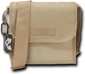 Rapiddominance Heavy Weight Field Bag, Khaki, 10.25"W x 10.5"H x 4.0" D