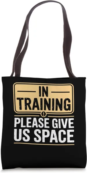 Reactive Dog In Training Nervous Dog Owners Tote Bag