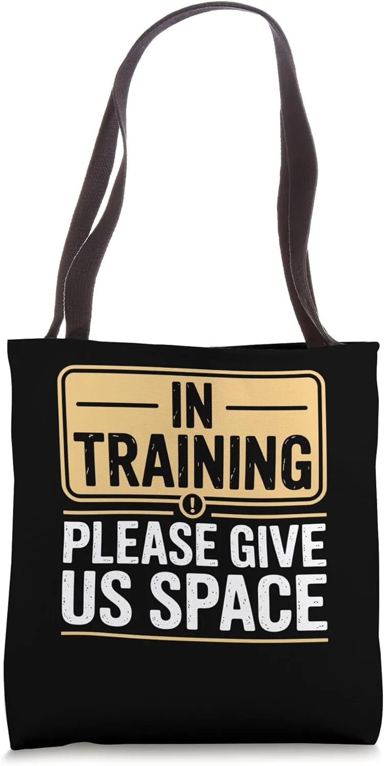 Reactive Dog In Training Nervous Dog Owners Tote Bag