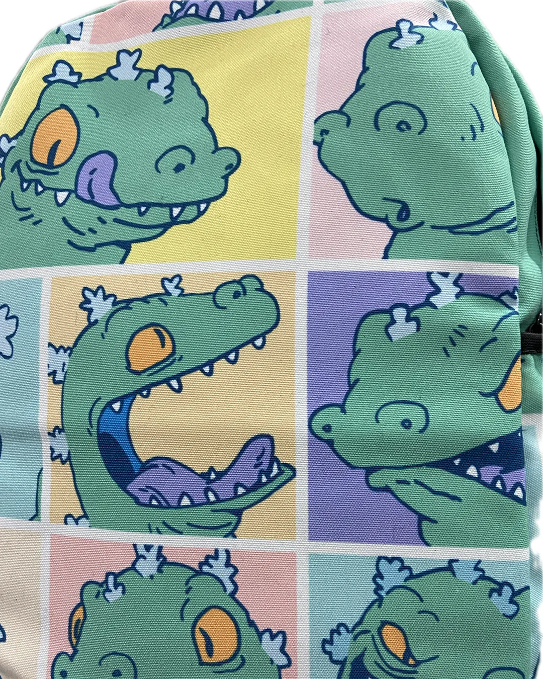 Reptar Rugrats Canvas Backpack