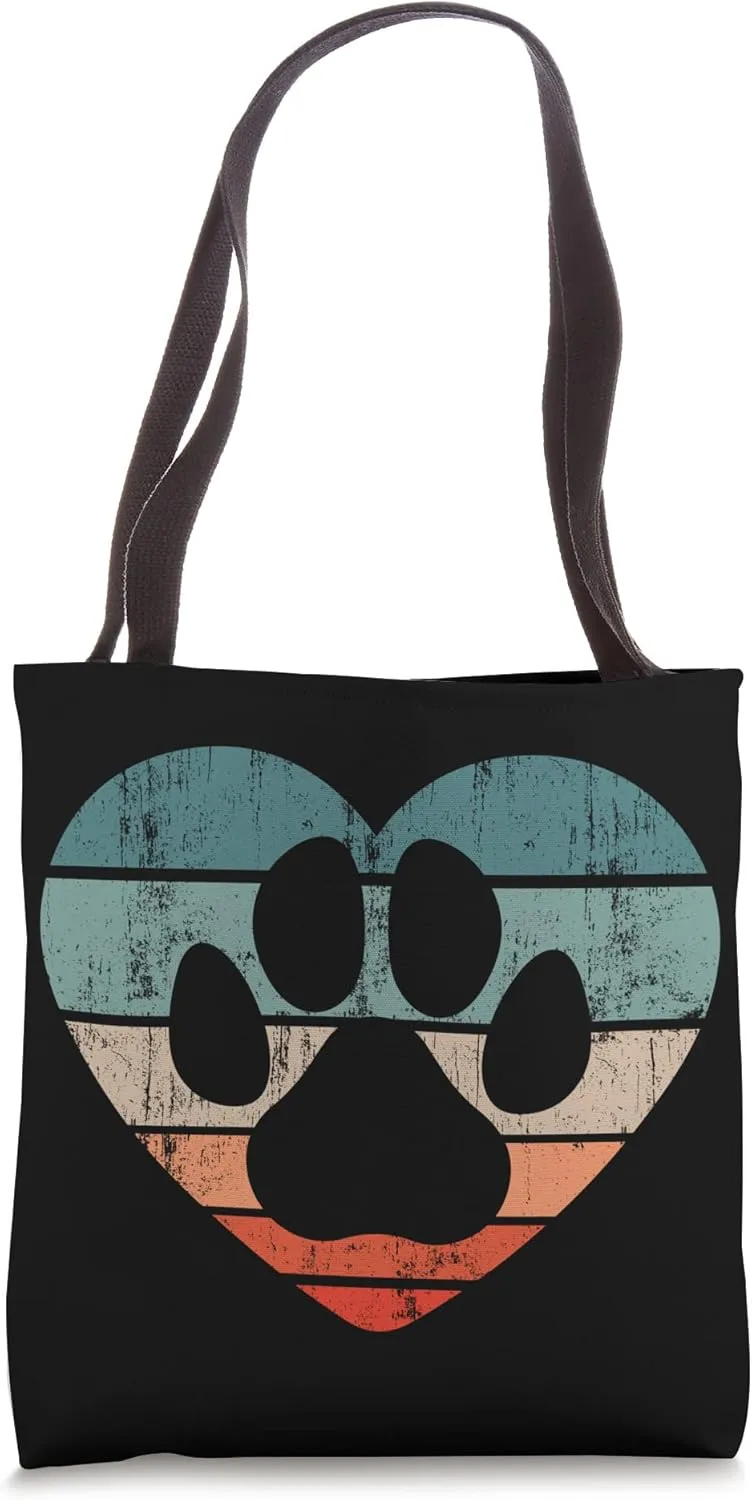 Retro Dog Adoption - Vintage Dog Rescue Tote Bag