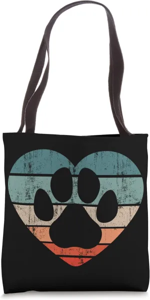Retro Dog Adoption - Vintage Dog Rescue Tote Bag