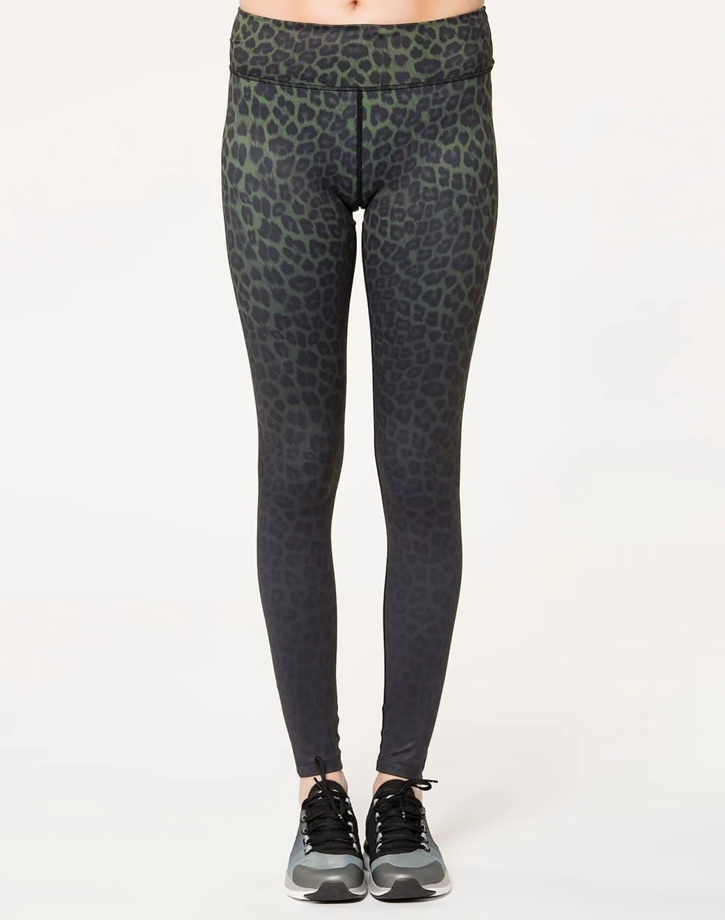 Rockell Olive Leopard Ombre Spor Tayt