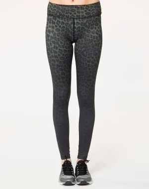 Rockell Olive Leopard Ombre Spor Tayt