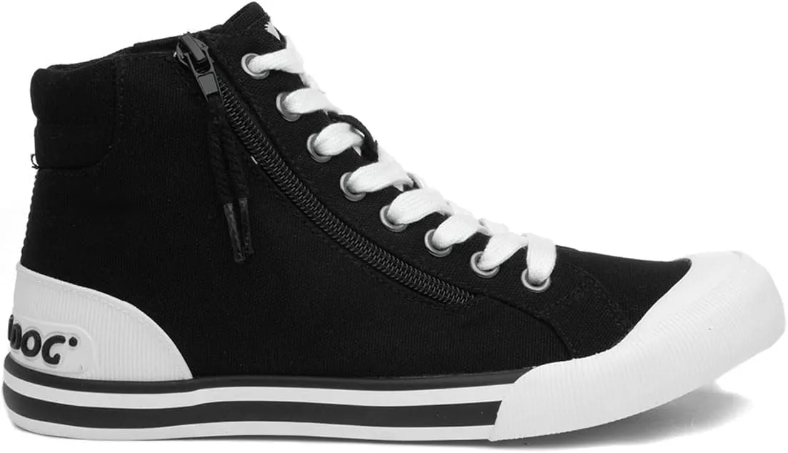 Rocket Dog Jazzin Hi Women's Black Canvas